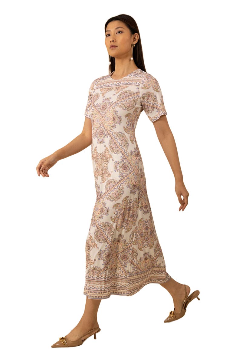 Halebob Emberly Jersey Dress, Alternate, color, 