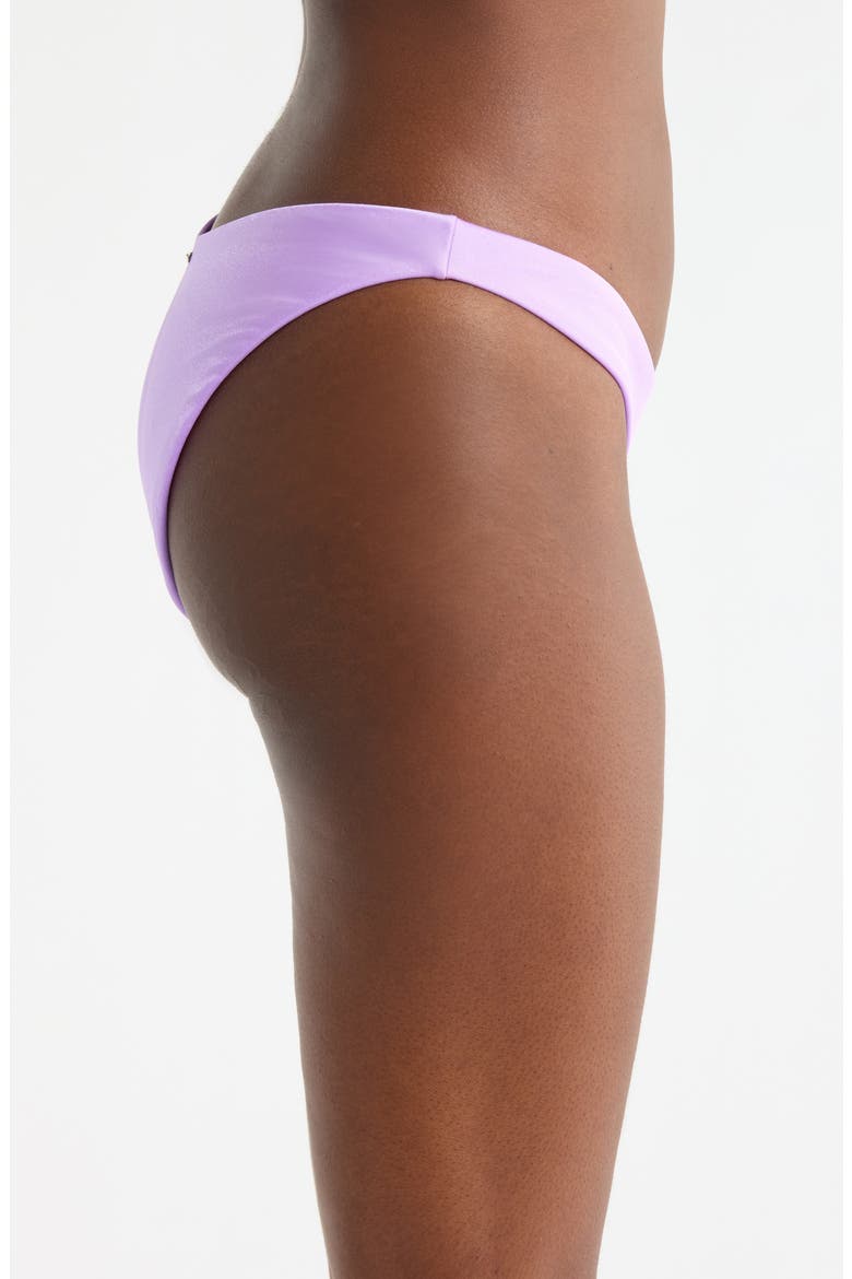 Lilac Splendour Metallic Reversible Swim Bottoms, Alternate, color, PURPLE