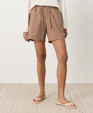 Pact Organic Cotton Stretch Poplin Short