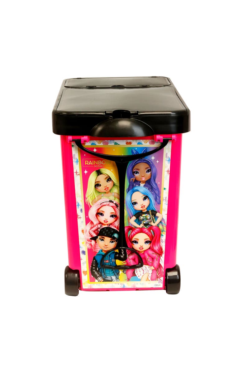 Rainbow High, MGA Store It All Case, Wheeled Doll Storage & Carrying, Alternate, color, Multicolored