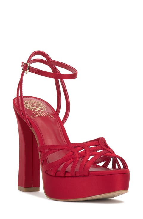 Samlee Platform Ankle Strap Sandal (Women)