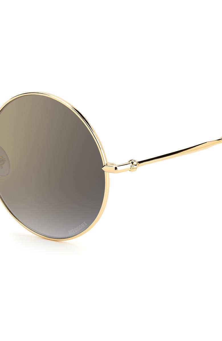 Missoni 58mm Round Sunglasses, Alternate, color, 