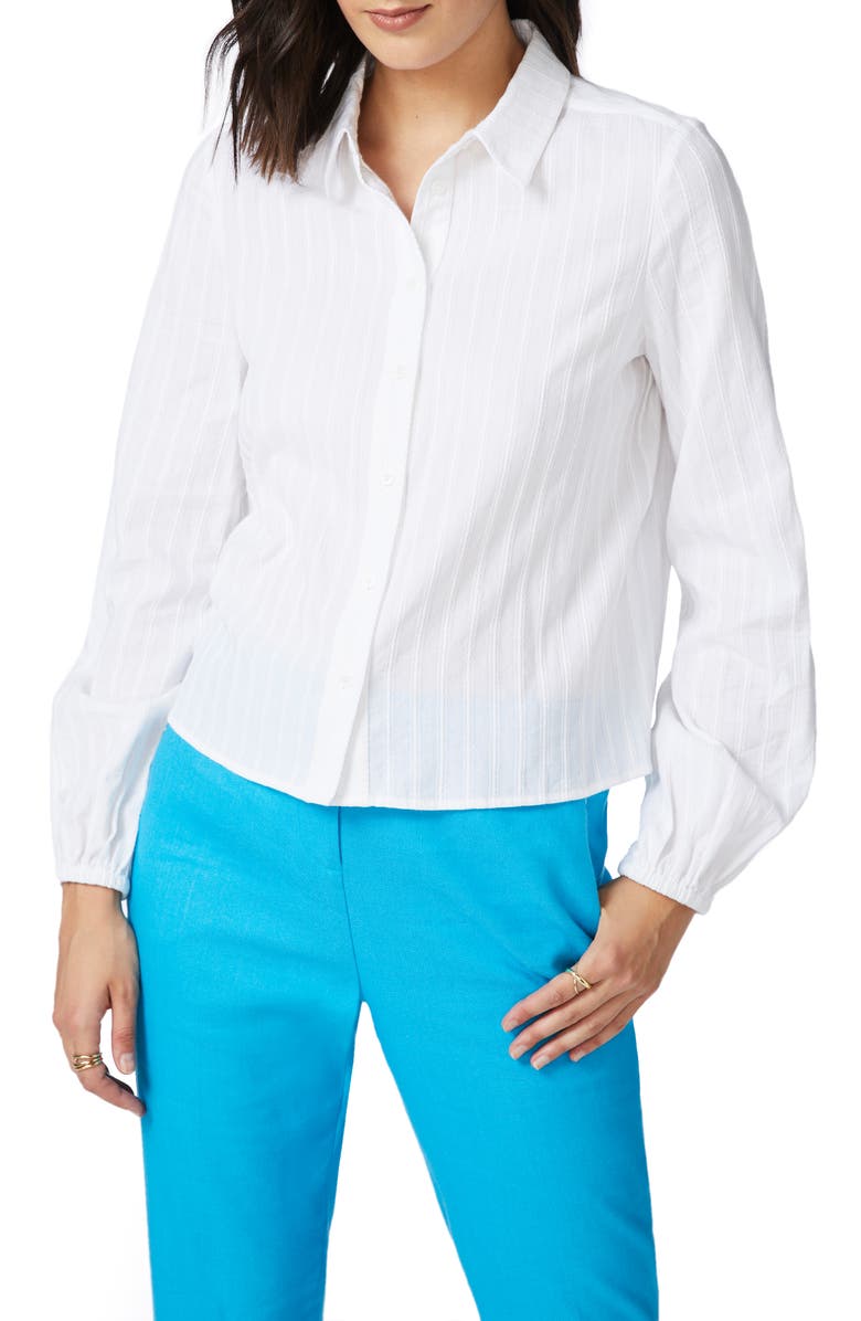 Court & Rowe Stripe Textured Shirt, Main, color, 