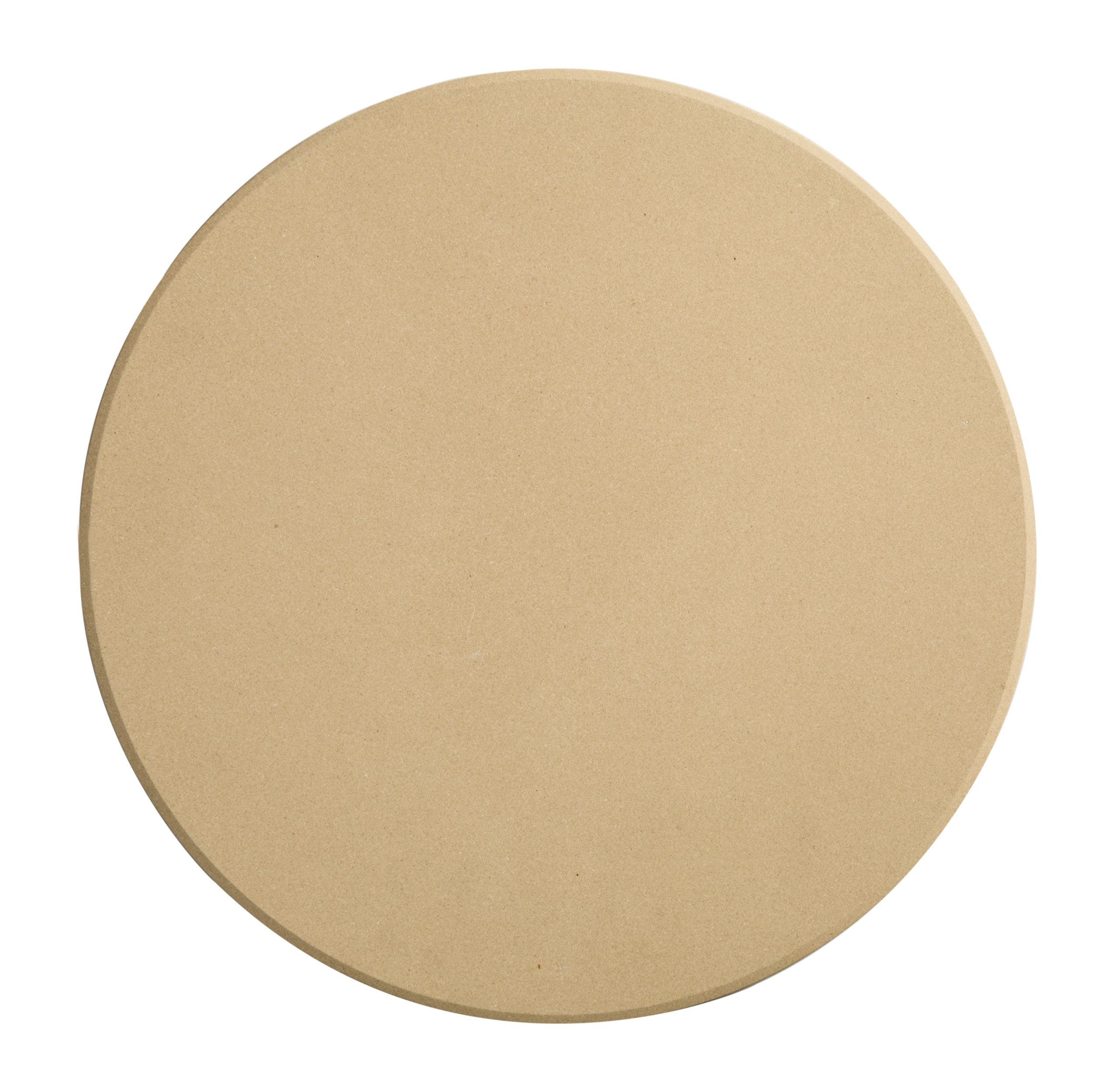 Old Stone Cordierite Round Pizza Stone, 16-Inch - Beige