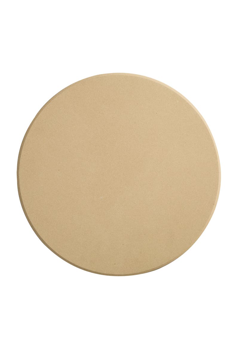 Cordierite Round Pizza Stone, 16-Inch, Main, color, Beige