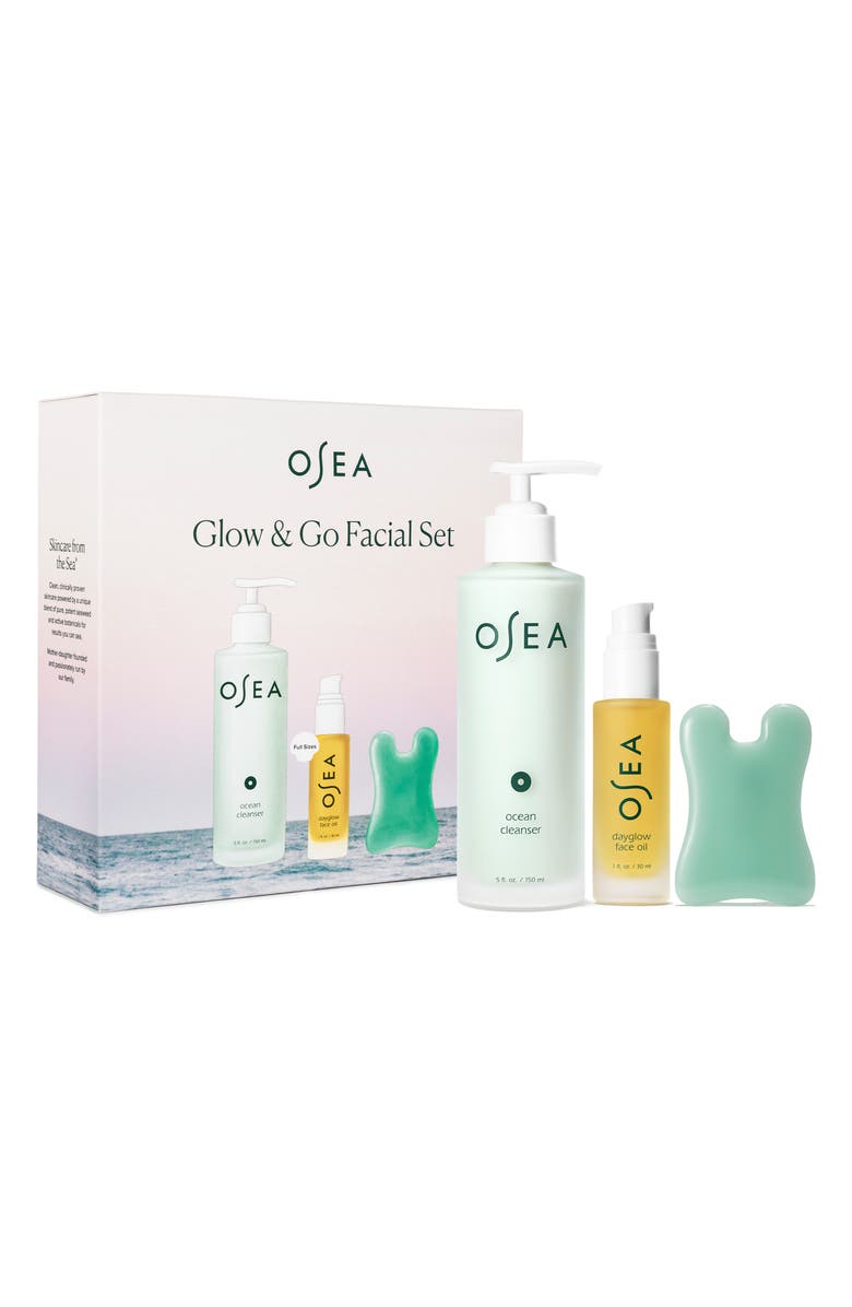 OSEA Glow & Go Skin Care Set (Limited Edition) $138 Value, Alternate, color, 