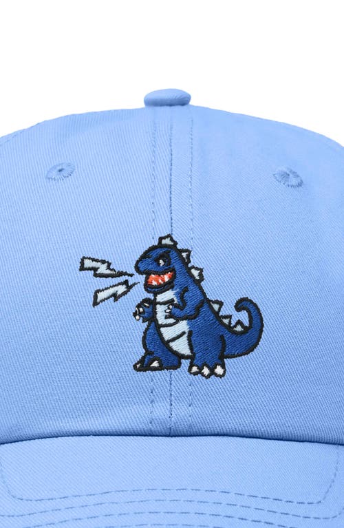 Dalix Big Lizard Cap In Light Blue
