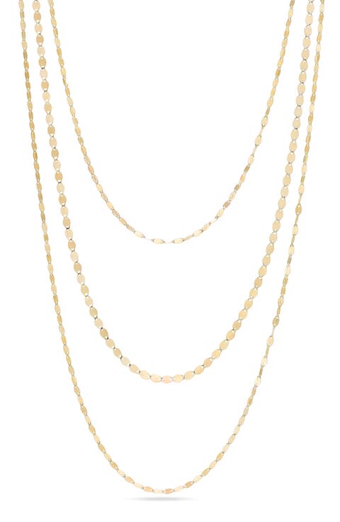Sienna Triple Strand Necklace