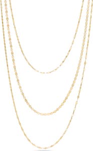 LANA Sienna Triple Strand Necklace