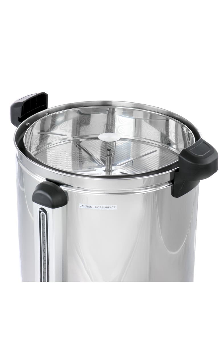 Megachef 100 Cup Stainless Steel Coffee Urn, Alternate, color, Grey