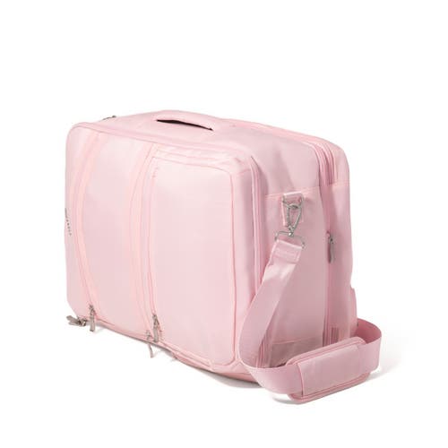 Baggallini Modern Convertible Travel Backpack In Bagg Pink