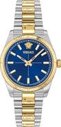 Versace Millenyium Two-Tone Bracelet Watch, 32mm
