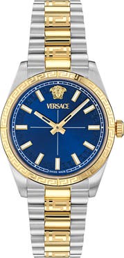 Versace Millenyium Two-Tone Bracelet Watch, 32mm
