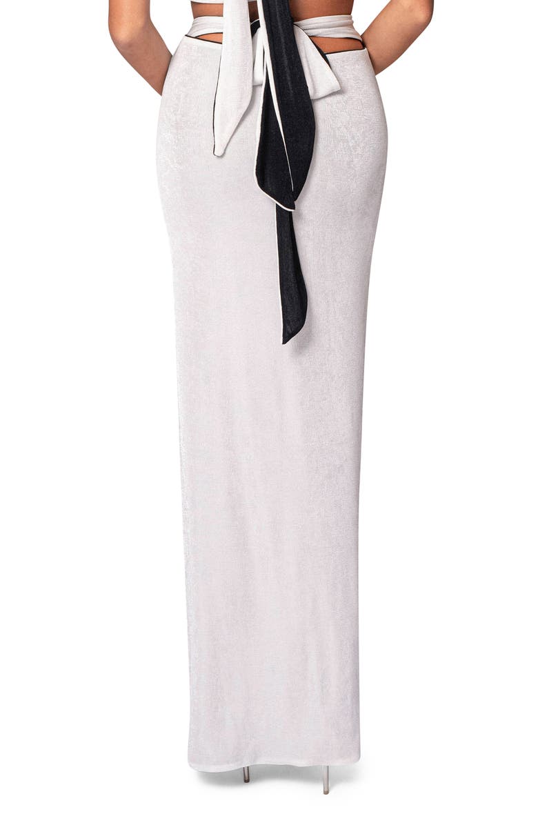 JLUXLABEL Reversible Maxi Skirt, Alternate, color, White