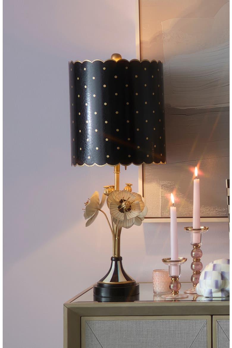 Poppy Table Lamp, Alternate, color, BLACK