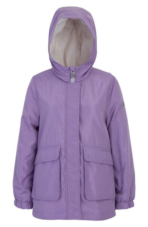 Kids' Fleece Lined Rain Coat (Big Kid)
