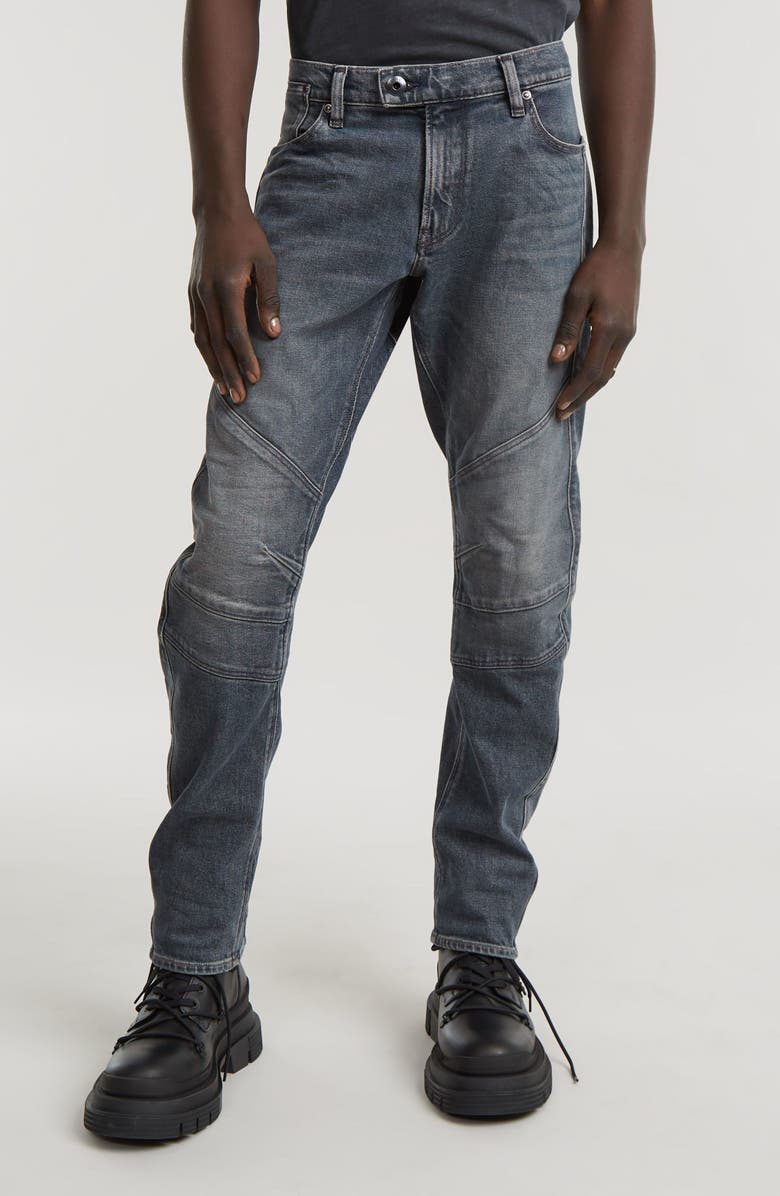 G-STAR Moto Cross 3D Slim Fit Jeans, Main, color, Antic Sand Blast