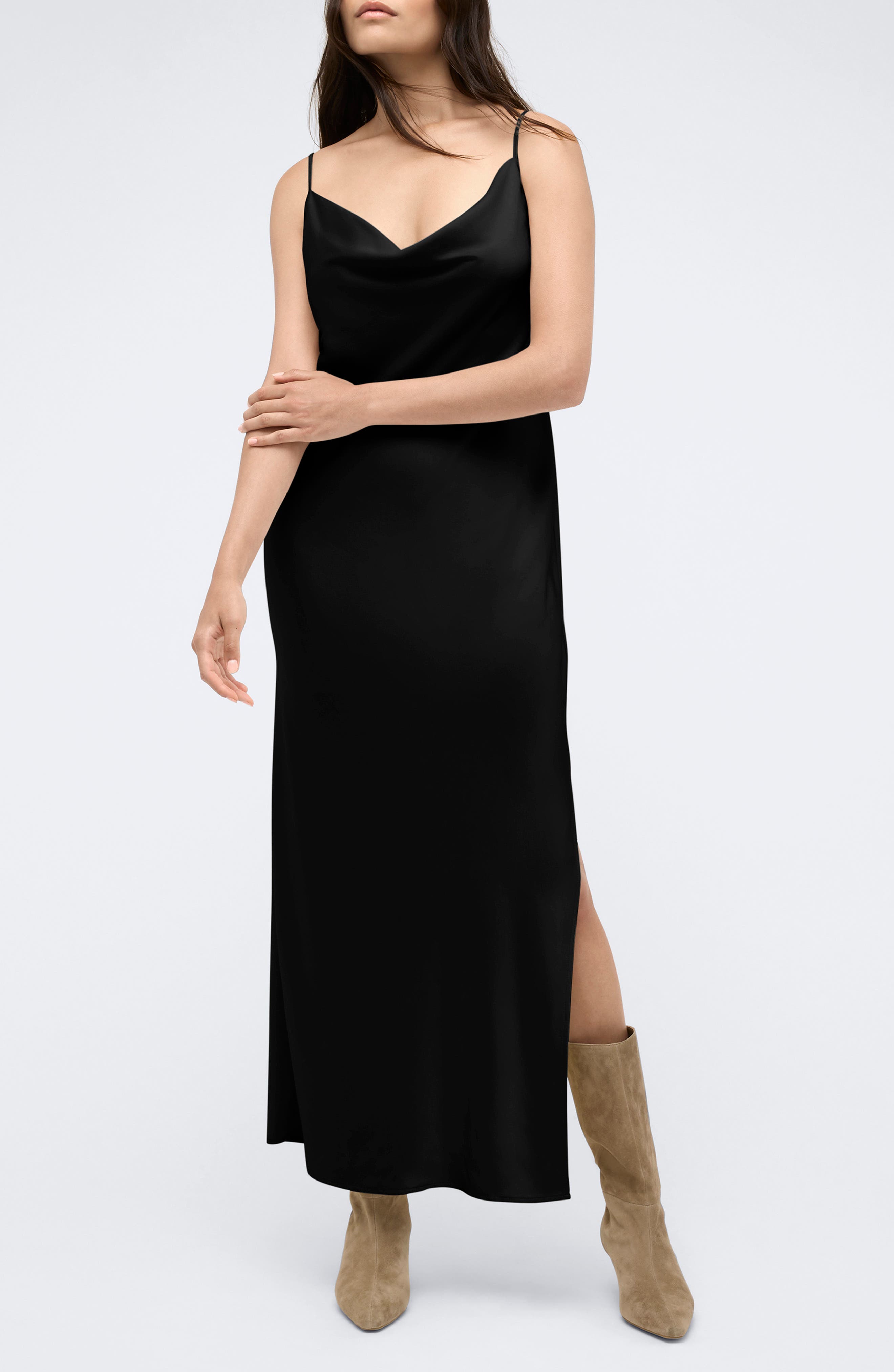 Kenneth Cole Cowl Neck Slipdress