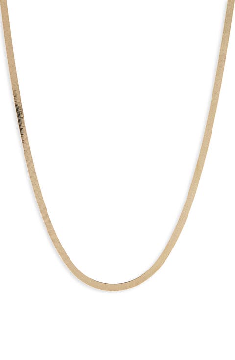 Herringbone Chain Necklace