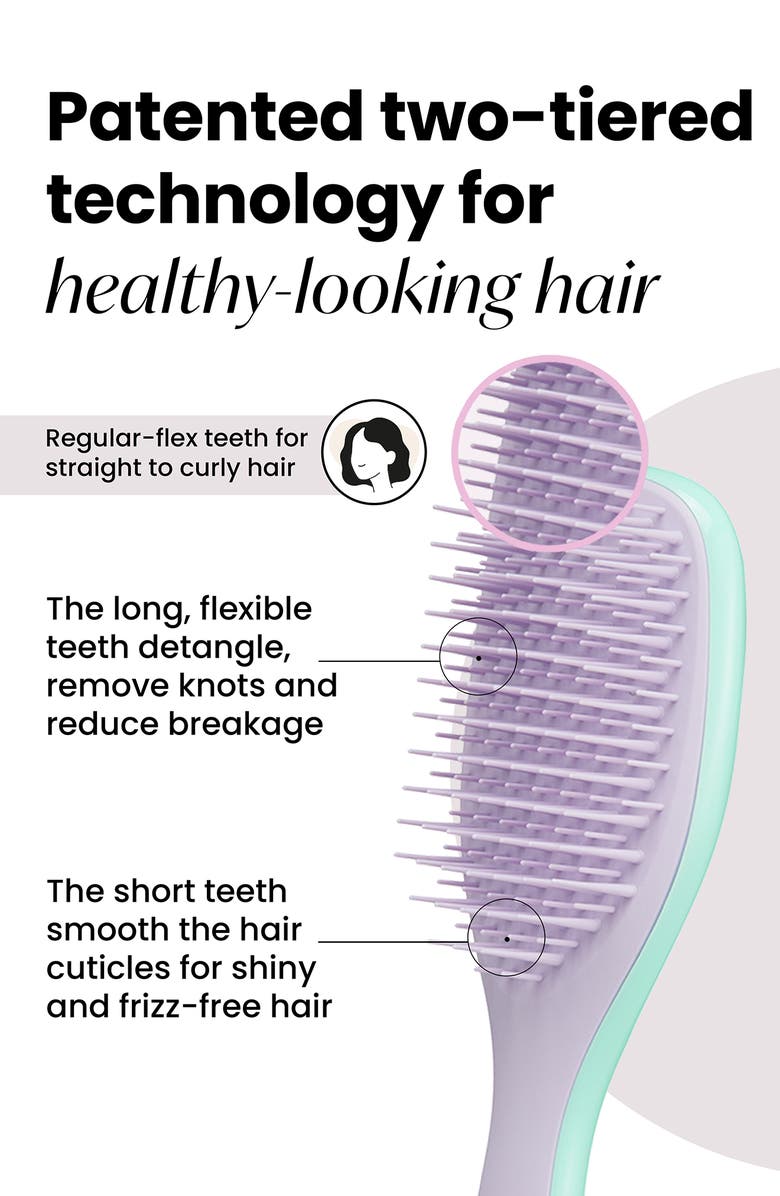 Tangle Teezer Mini Ultimate Detangling Hairbrush, Alternate, color, Lilac Mint