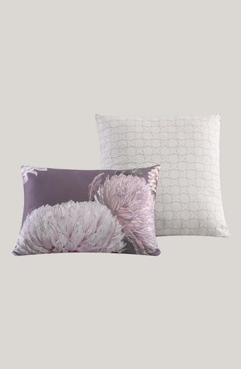 Bloom Purple 5-Piece Reversible Comforter Set