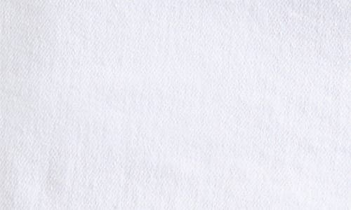 Kut From The Kloth Jane Cuff Raw Hem High Waist Denim Shorts In Optic White