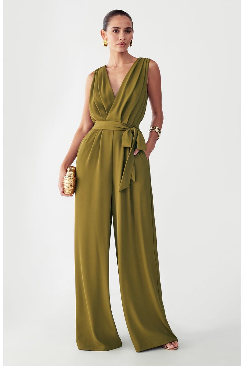 Alina Jumpsuit, Main, color, Olive Green