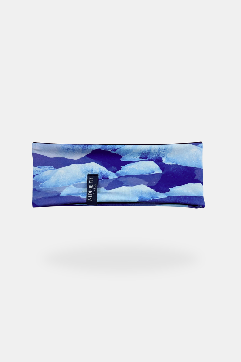 Trailhead Cozy Fleece Headband, Main, color, Glacial
