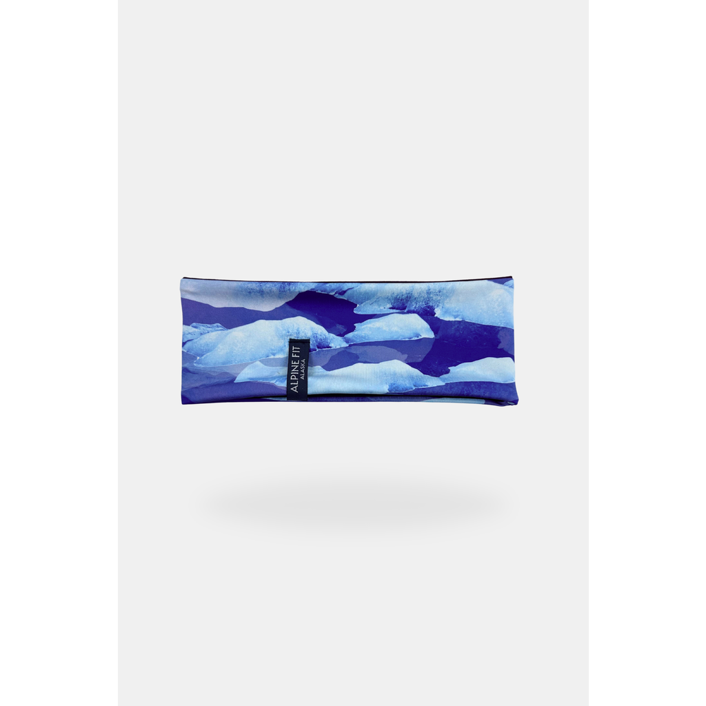 Alpine Fit Trailhead Cozy Fleece Headband In Blue