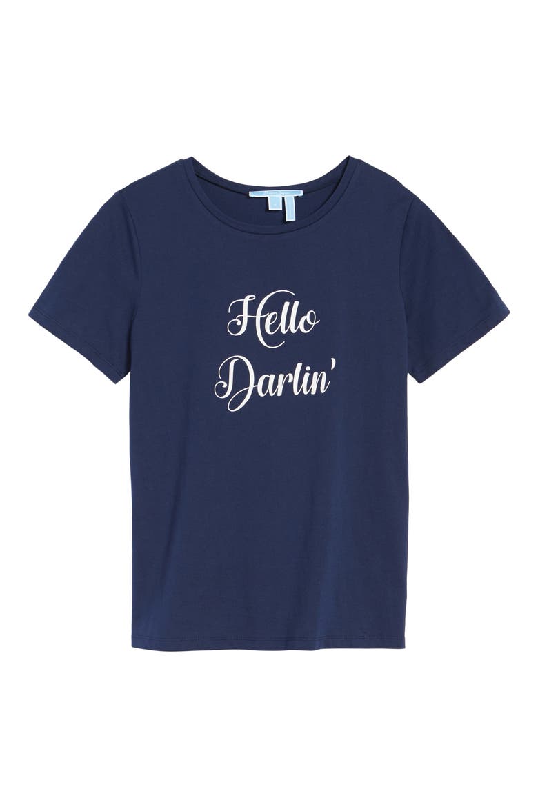 Hello Darlin' Tee, Alternate, color, NASSAU NAVY