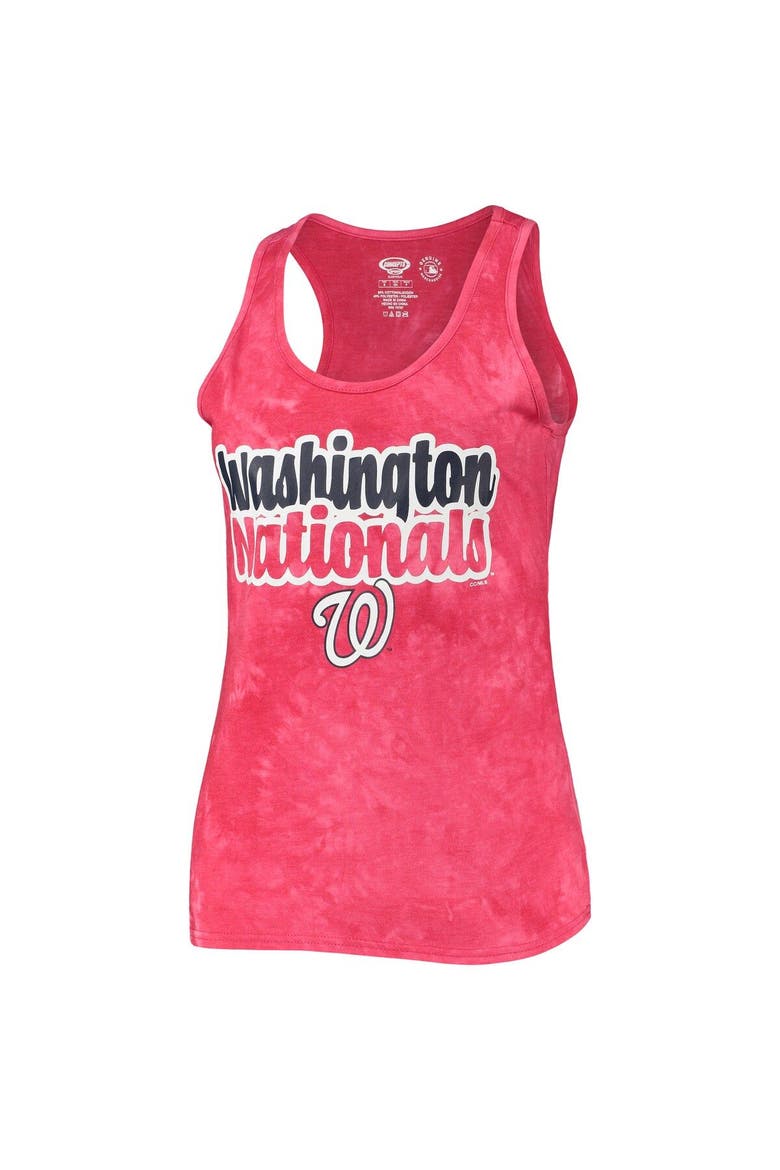 Women's Concepts Sport Red Washington Nationals Billboard Racerback Tank Top & Shorts Set, Alternate, color, Red