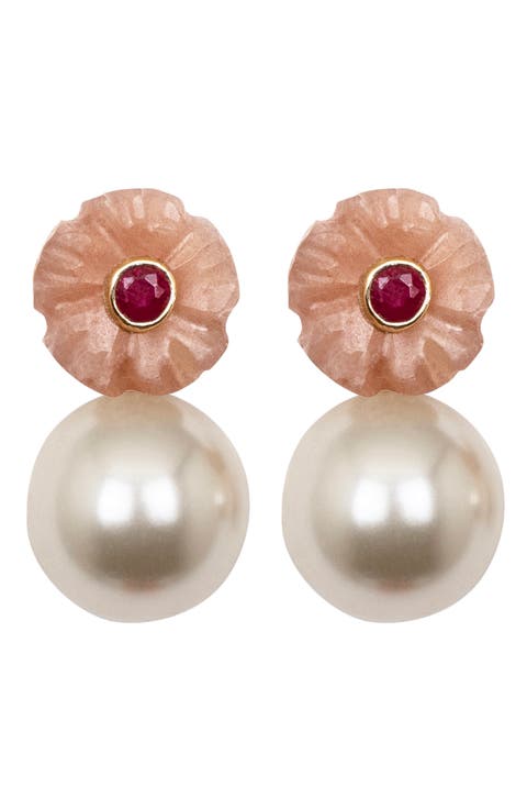 Libby Faux Pearl Earrings