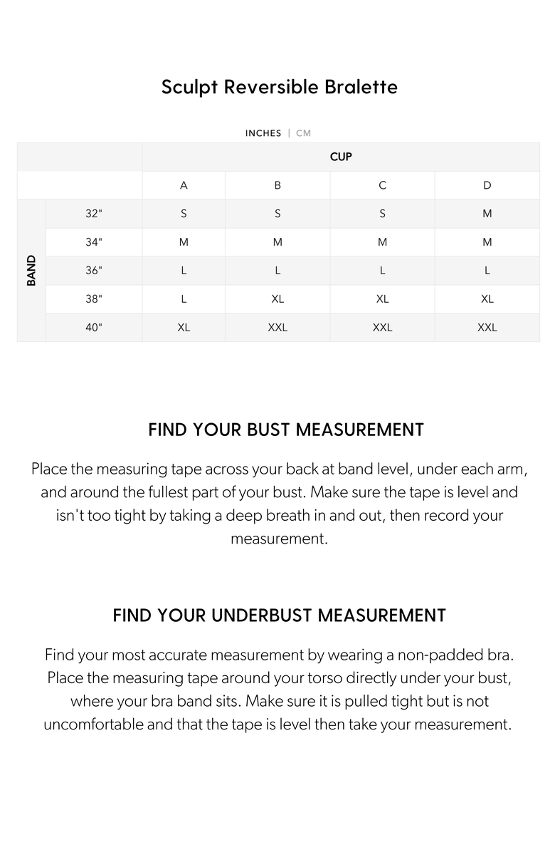 Siella Sculpt Reversible Bra, Alternate, color, Black/Taupe