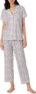 Lauren Ralph Lauren Monogram Crop Pajamas