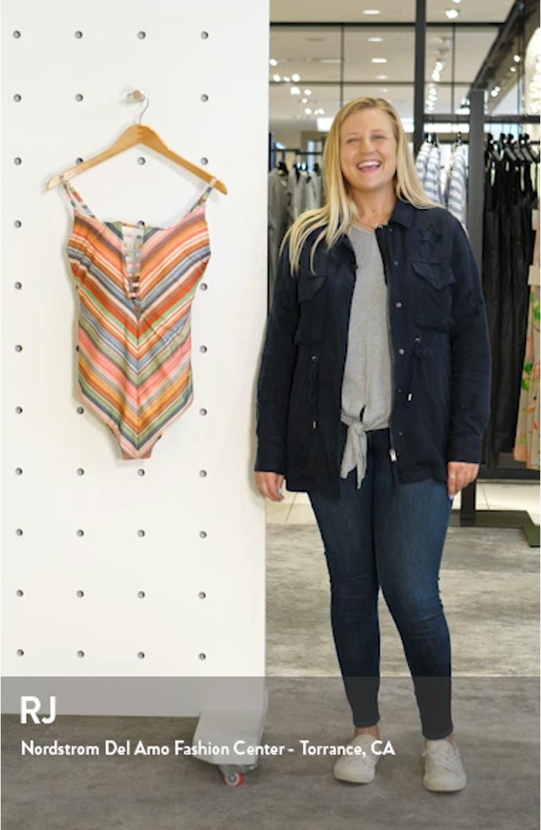 West Village One-Piece Swimsuit, sales video thumbnail