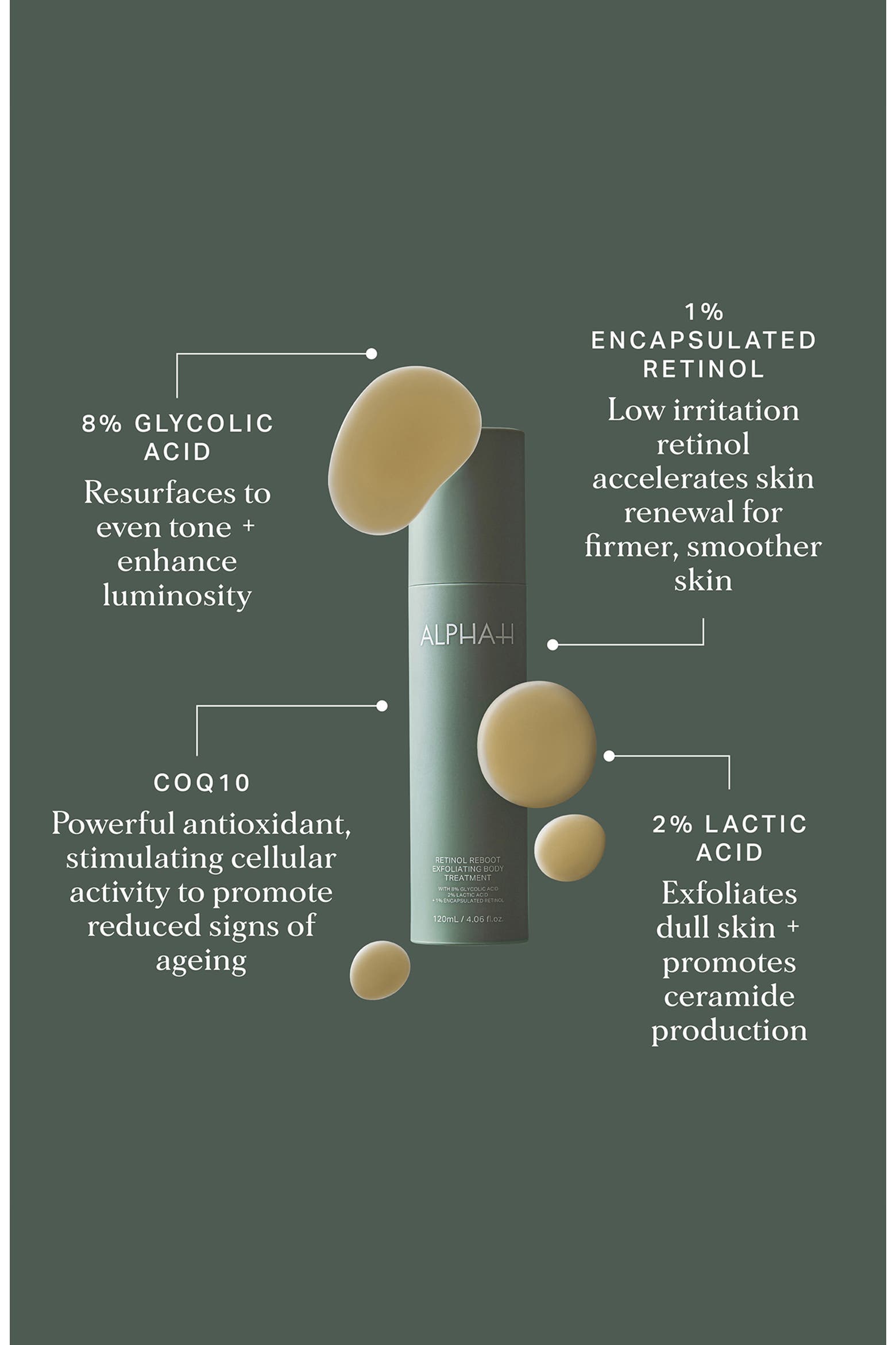 Se Rice Alphas Alpha-H Retinol Reboot Body Exfoliating Treatment (Women) | Nordstrom