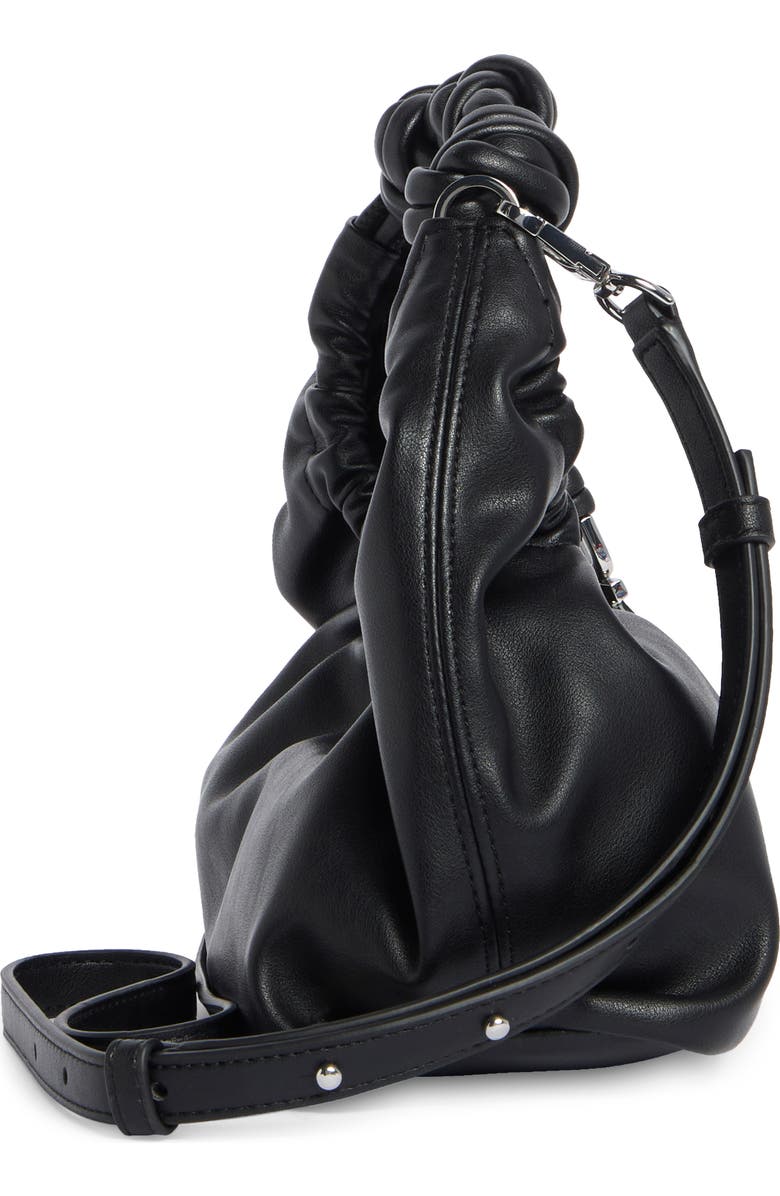 DKNY Pia Crossbody Bag, Alternate, color, Black/ Silver