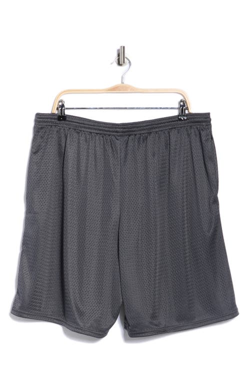 Hanes Mesh Sport Shorts In Gray