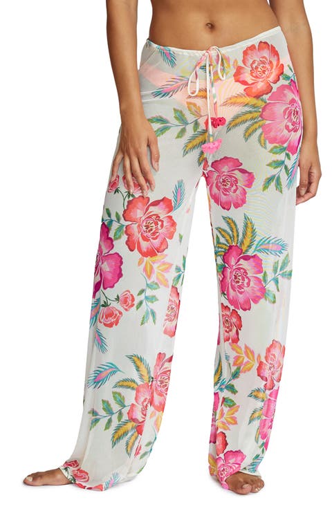 Monroe Sheer Mesh Cover-Up Pants