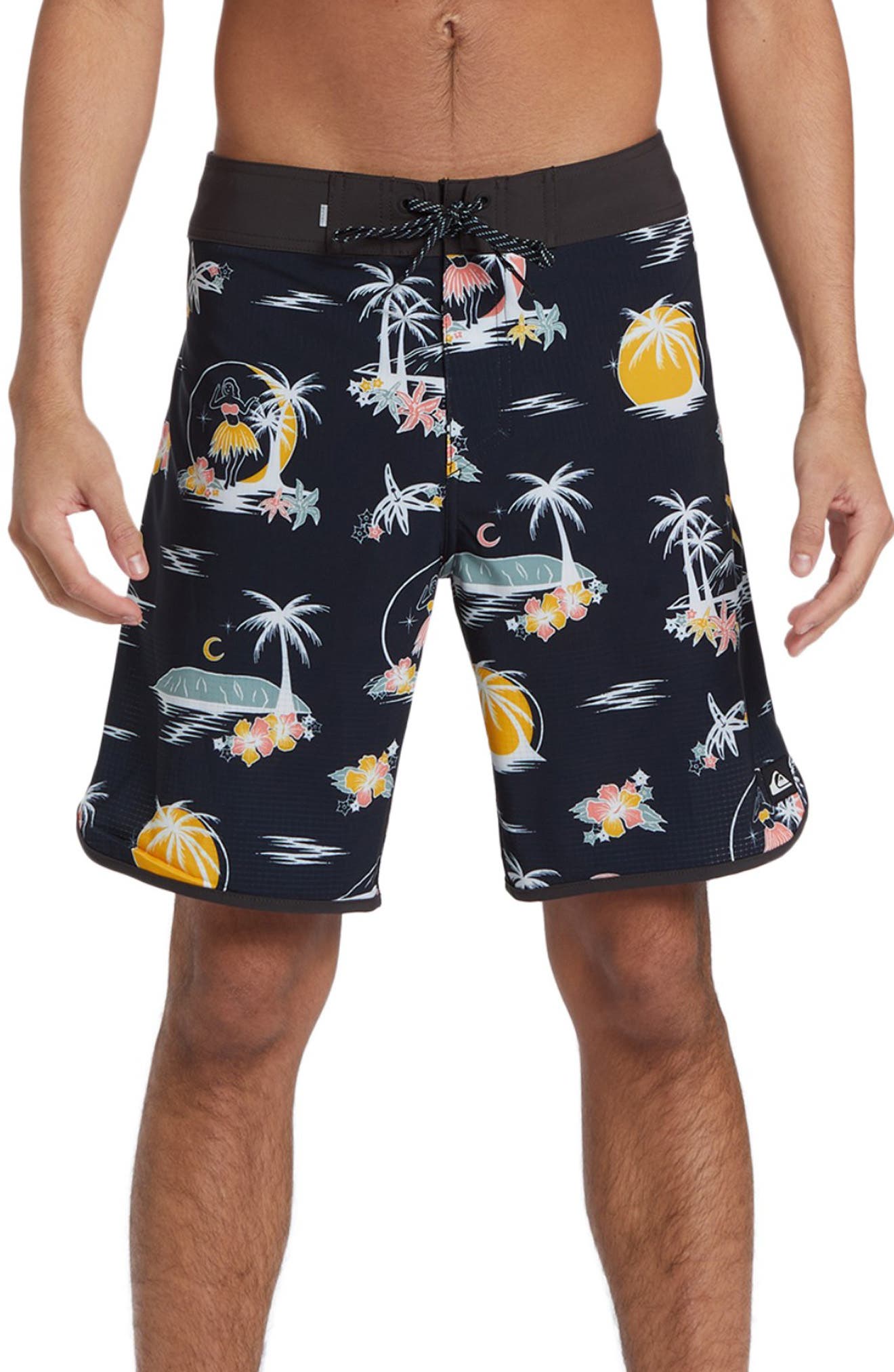 Quiksilver Highline Scallop Swim Trunks