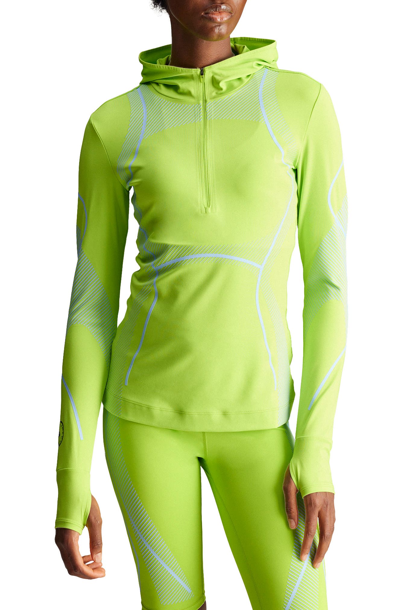 adidas by Stella McCartney Half Zip Hoodie