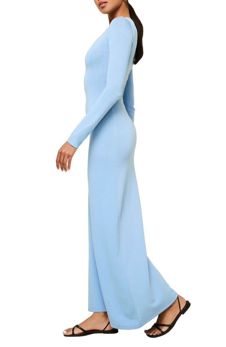 Solid & Striped The Dora Long Sleeve Sweater Dress, Alternate, color, 