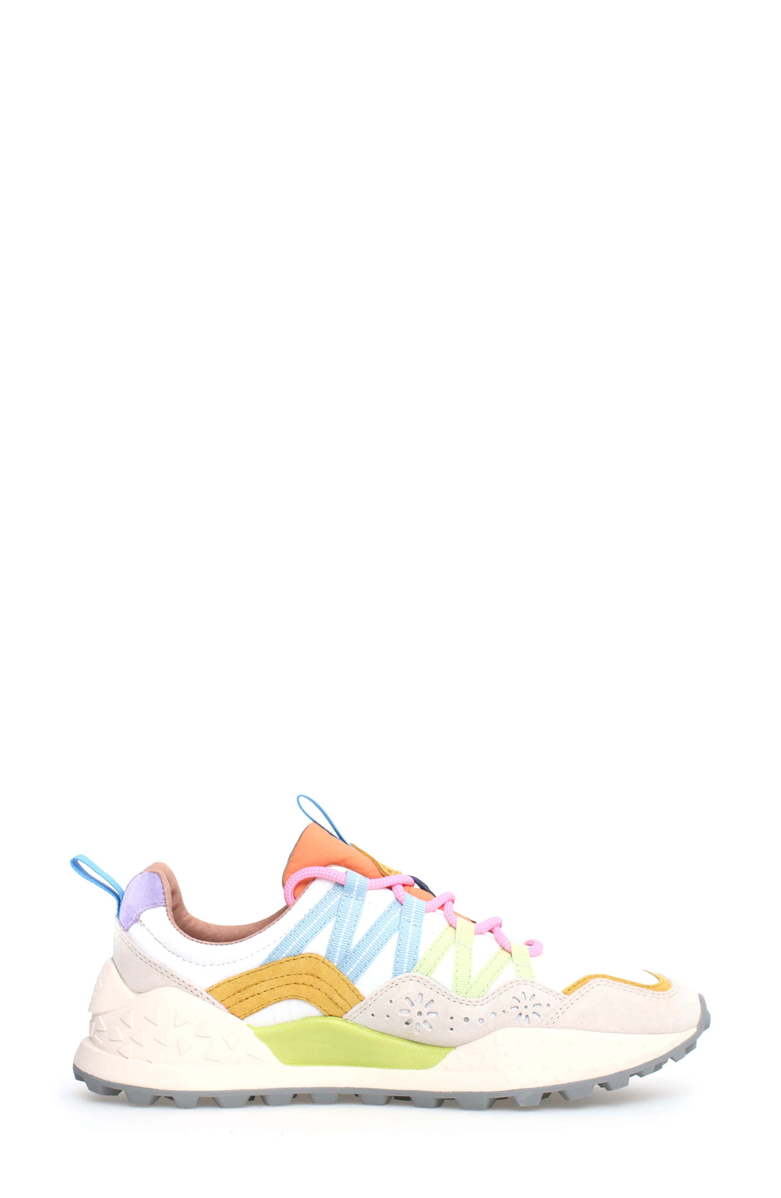 Flower MOUNTAIN Washi Sneaker, Alternate, color, White