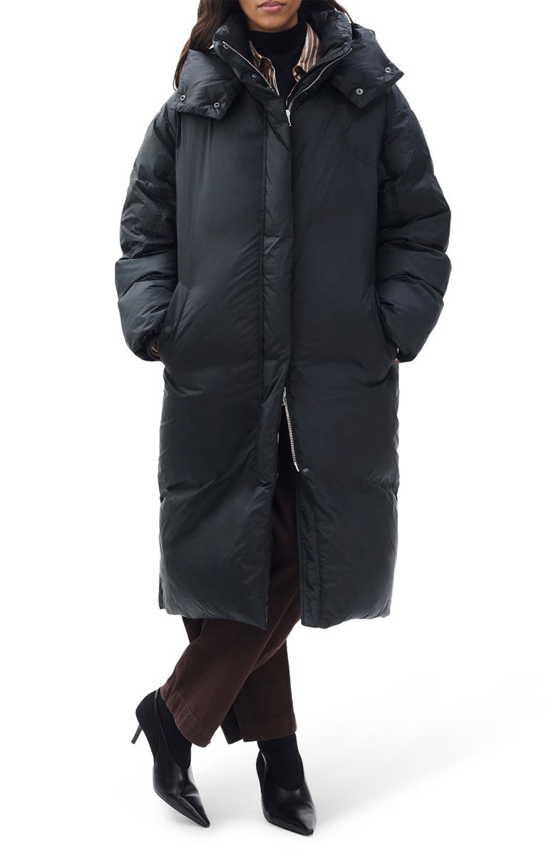 rag & bone Cadence Down Coat, Main, color, Black