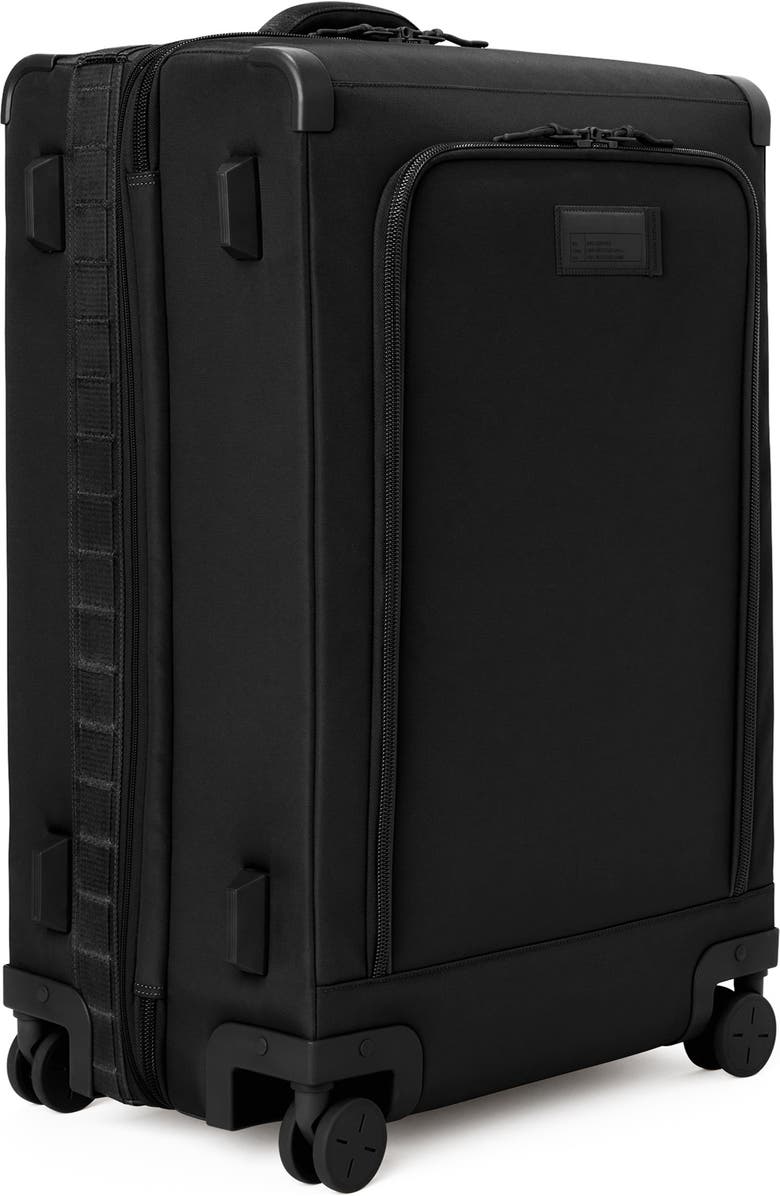 Dagne Dover Sydney Checked Rolling Luggage, Alternate, color, Onyx