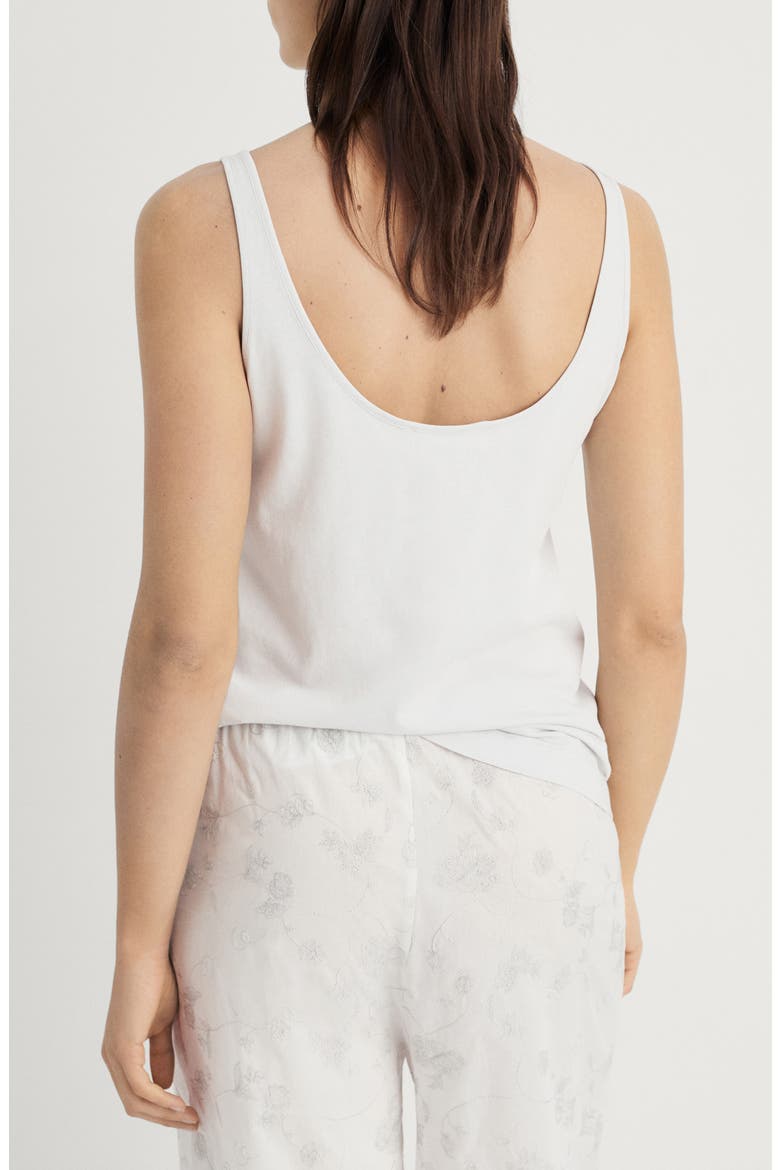 Cotton Lounge Camisole, Alternate, color, WHITE