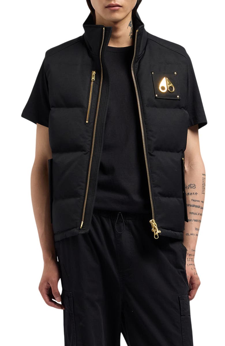 Moose Knuckles Westmount Down & Feather Vest, Main, color, 