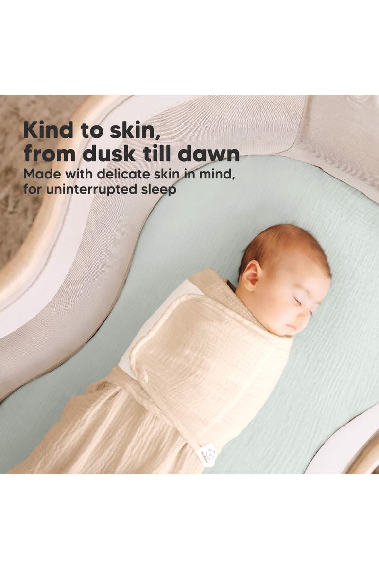 2-Pack Lyra Muslin Bassinet Sheets, Alternate, color, Willow