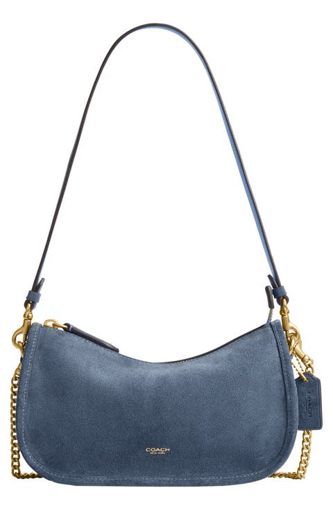 Waverly Suede Shoulder Bag