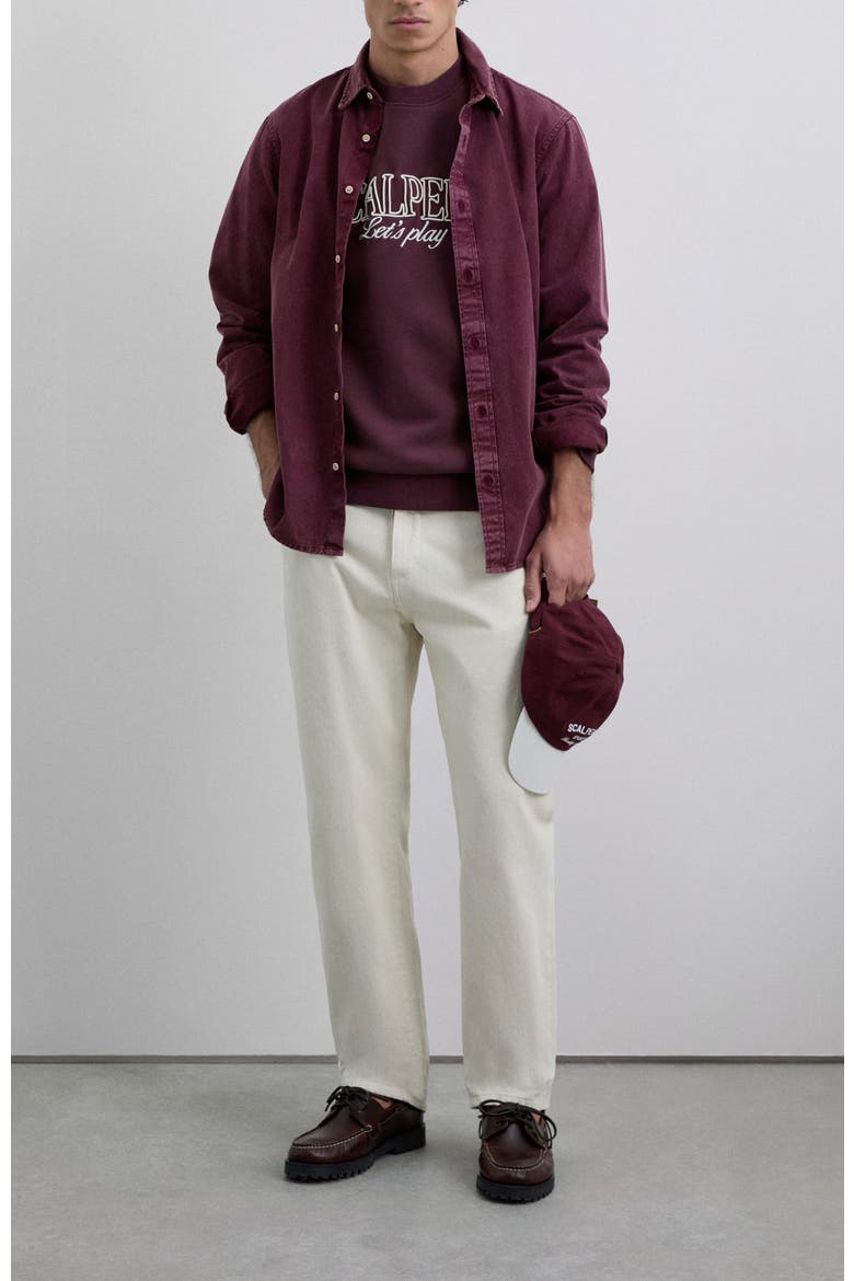 Play Sweater, Alternate, color, Burgundy